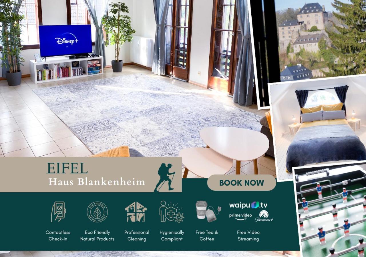 Greenhouse Living "Haus Blankenheim" - Burgblick I Urlaub Mit Hund - 30 Minuten Zum Phantasialand & Nuerburgring Blankenheim  Exteriör bild